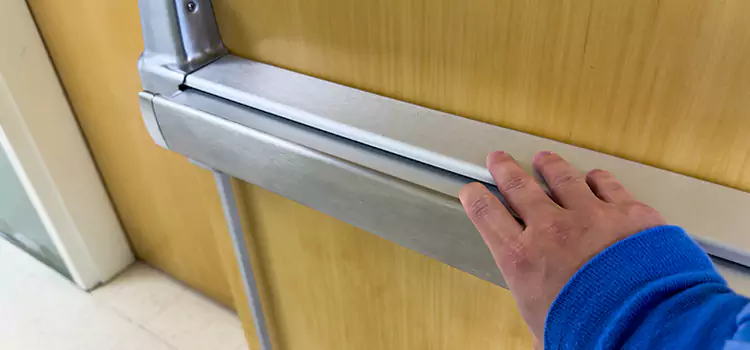 Installing a Push Bar on a Door East Peoria